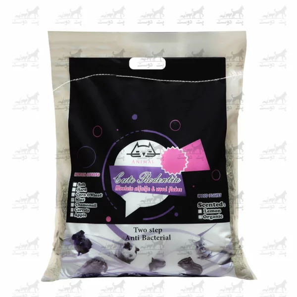 یونجه شسته شده خورد شده 1.5 کیلوگرم برند کیوت کت (پس کرایه)